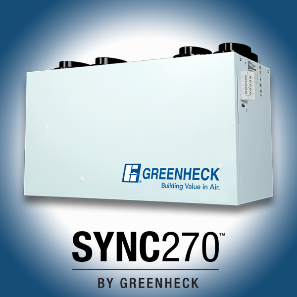 Sync270 Constant CFM ERV